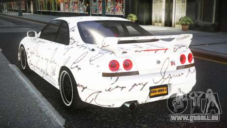 Nissan Skyline R33 Risic S13 pour GTA 4