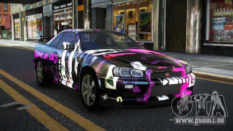 Nissan Skyline R34 Calosca S13 für GTA 4