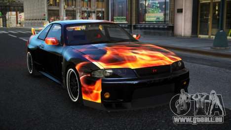 Nissan Skyline R33 Risic S12 für GTA 4
