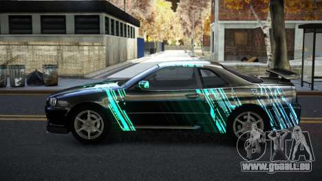 Nissan Skyline R34 Calosca S1 pour GTA 4
