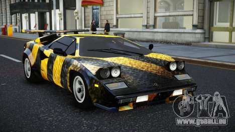Lamborghini Countach Avasun S2 für GTA 4