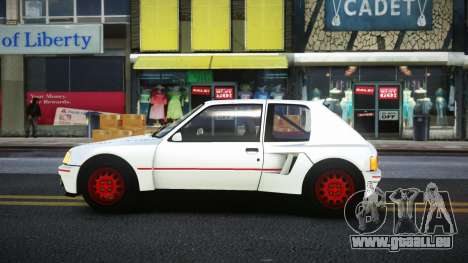 Peugeot 205 Jisafuvoc für GTA 4