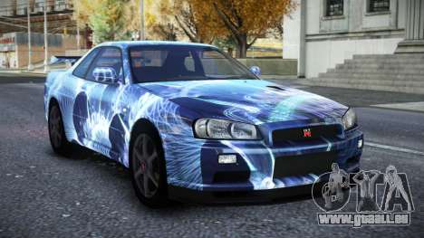 Nissan Skyline R34 Owyna S3 für GTA 4