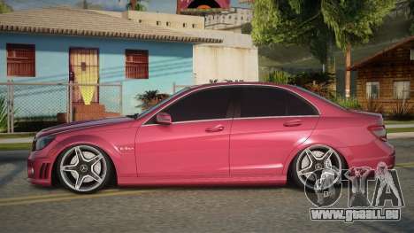 Mercedes-Benz C63 AMG 10th pour GTA San Andreas
