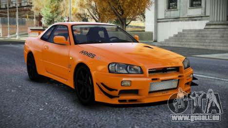 Nissan Skyline R34 Getasonor für GTA 4
