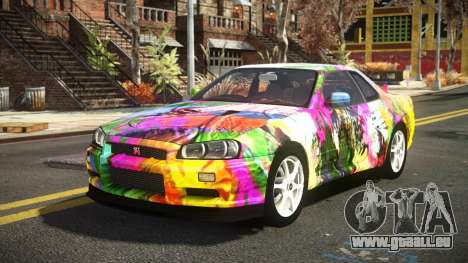 Nissan Skyline R34 Nehgan S4 pour GTA 4