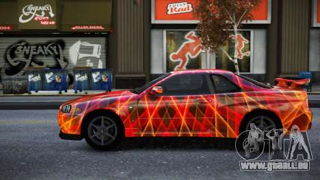 Nissan Skyline R34 Owyna S13 für GTA 4