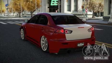 Mitsubishi Lancer Evolution X Fackam für GTA 4