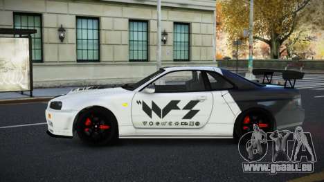 Nissan Skyline R34 Qoyawaqi pour GTA 4