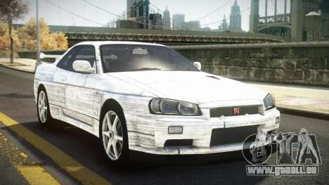 Nissan Skyline R34 Nehgan S1 pour GTA 4