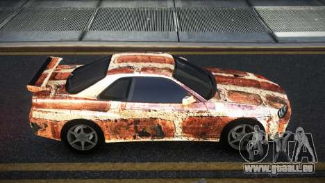 Nissan Skyline R34 Calosca S6 für GTA 4