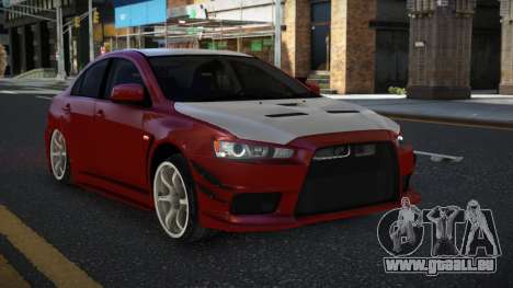 Mitsubishi Lancer Evolution X Fackam für GTA 4