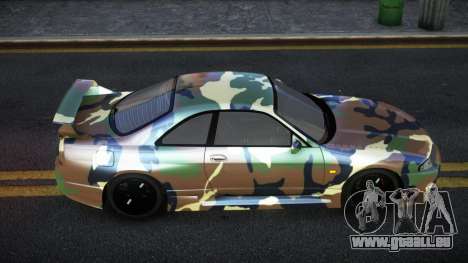 Nissan Skyline R33 Letyxis S13 pour GTA 4