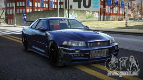 Nissan Skyline R34 Iwuq für GTA 4
