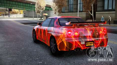 Nissan Skyline R34 Owyna S13 für GTA 4