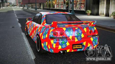 Nissan Skyline R33 Risic S1 für GTA 4