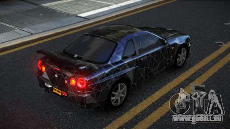 Nissan Skyline R34 Calosca S4 für GTA 4