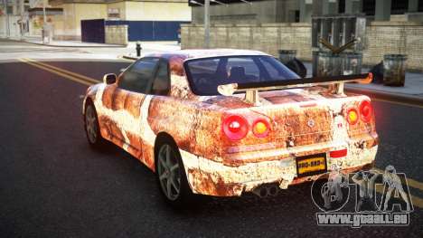 Nissan Skyline R34 Calosca S6 für GTA 4