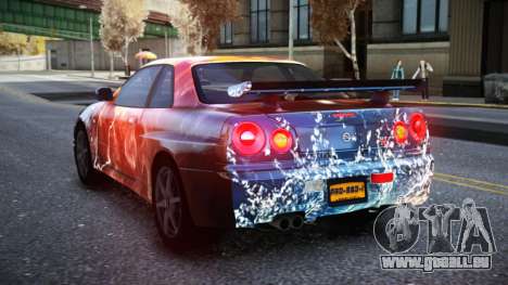 Nissan Skyline R34 Owyna S10 für GTA 4