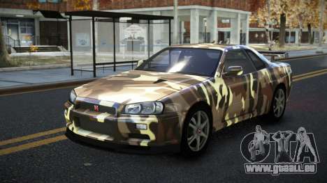 Nissan Skyline R34 Calosca S7 für GTA 4