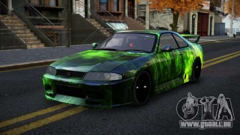 Nissan Skyline R33 Letyxis S14 pour GTA 4