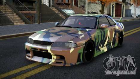 Nissan Skyline R33 Letyxis S13 pour GTA 4