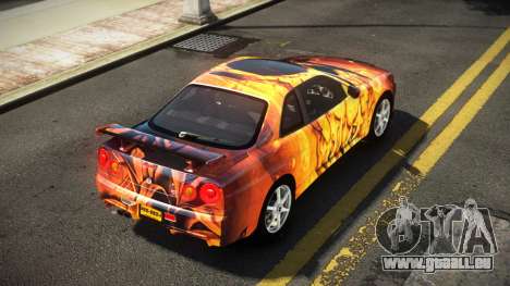 Nissan Skyline R34 Nehgan S14 pour GTA 4
