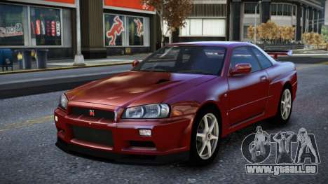 Nissan Skyline R34 Owyna für GTA 4