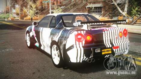 Nissan Skyline R34 Nehgan S10 für GTA 4