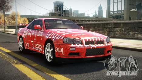Nissan Skyline R34 Nehgan S13 pour GTA 4