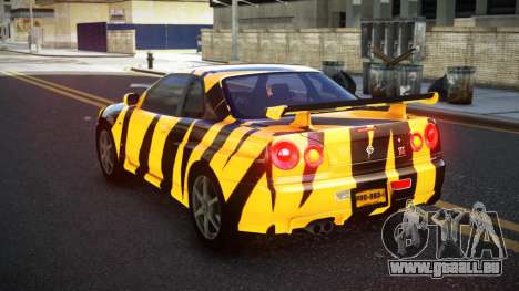 Nissan Skyline R34 Calosca S14 für GTA 4