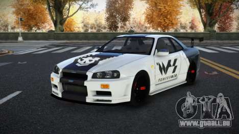 Nissan Skyline R34 Qoyawaqi pour GTA 4