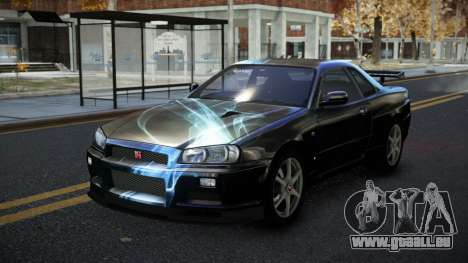 Nissan Skyline R34 Calosca S5 für GTA 4