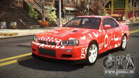 Nissan Skyline R34 Nehgan S13 pour GTA 4