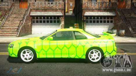 Nissan Skyline R34 Nehgan S8 für GTA 4