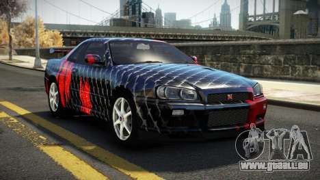 Nissan Skyline R34 Nehgan S12 für GTA 4