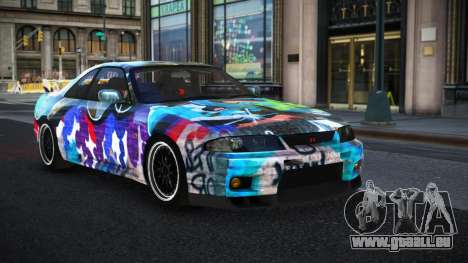 Nissan Skyline R33 Risic S14 für GTA 4