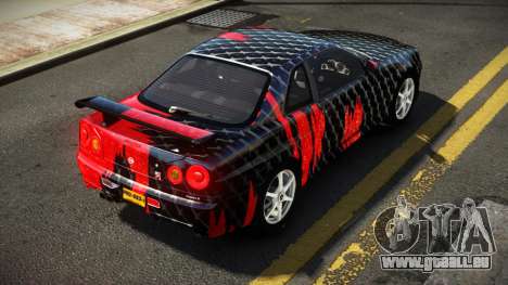 Nissan Skyline R34 Nehgan S12 für GTA 4