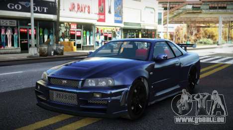 Nissan Skyline R34 Iwuq für GTA 4