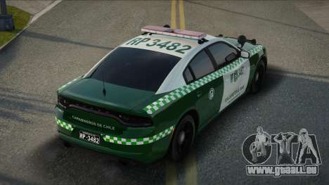 Dodge Charger De Carabineros De Chile pour GTA San Andreas