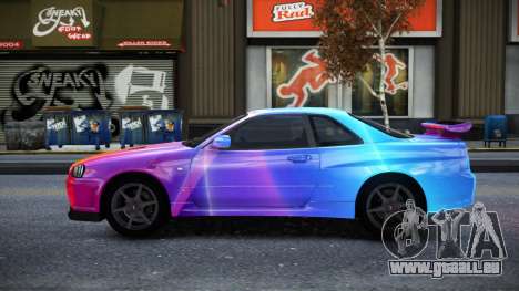 Nissan Skyline R34 Owyna S8 für GTA 4