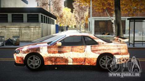 Nissan Skyline R34 Calosca S6 für GTA 4