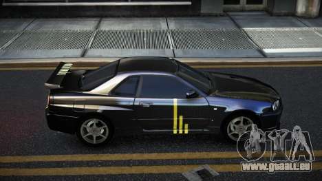 Nissan Skyline R34 Calosca S2 für GTA 4