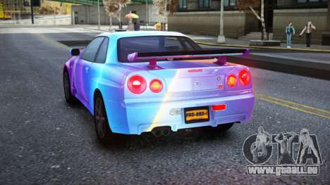 Nissan Skyline R34 Owyna S8 für GTA 4
