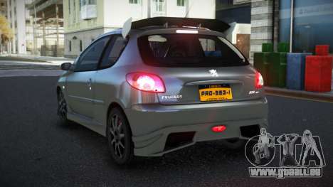 Peugeot 206 Jiujo pour GTA 4