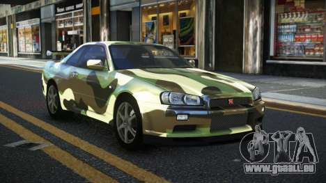 Nissan Skyline R34 Calosca S11 pour GTA 4