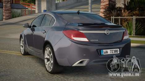 Opel Insignia Cehay pour GTA San Andreas