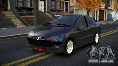 Peugeot 206 Lomkayiqa pour GTA 4