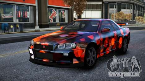 Nissan Skyline R34 Owyna S6 pour GTA 4