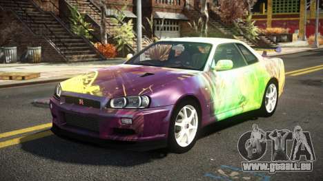 Nissan Skyline R34 Nehgan S7 pour GTA 4